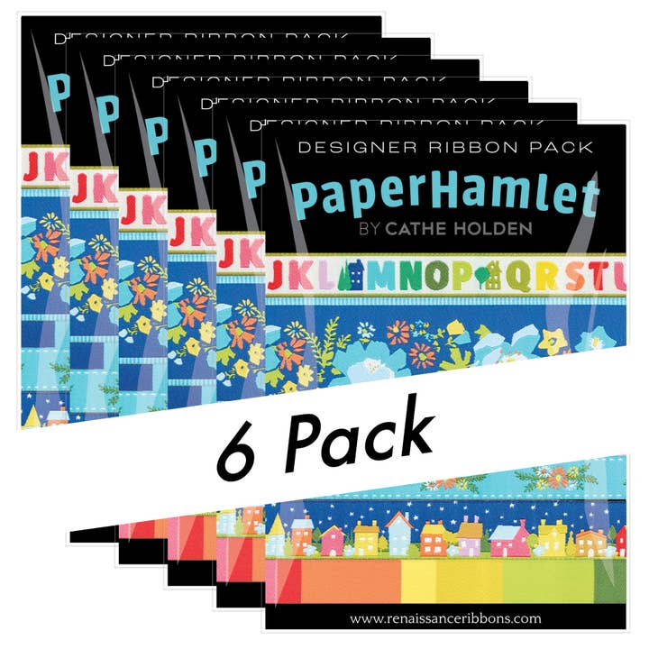 Paquete de Diseñador de Papel Hamlet - PRO 6 PACK para venta al por mayor de Renaissance Ribbons