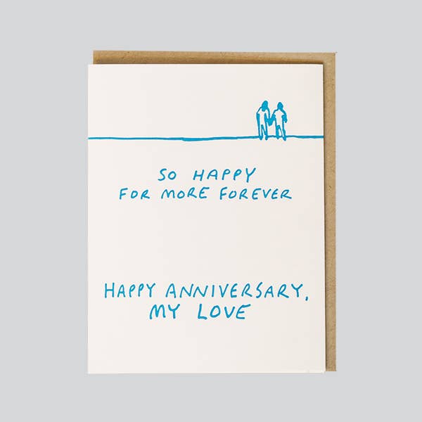 folio press & paperie - Wholesale Anniversary Card - More Forever Anniversary Card