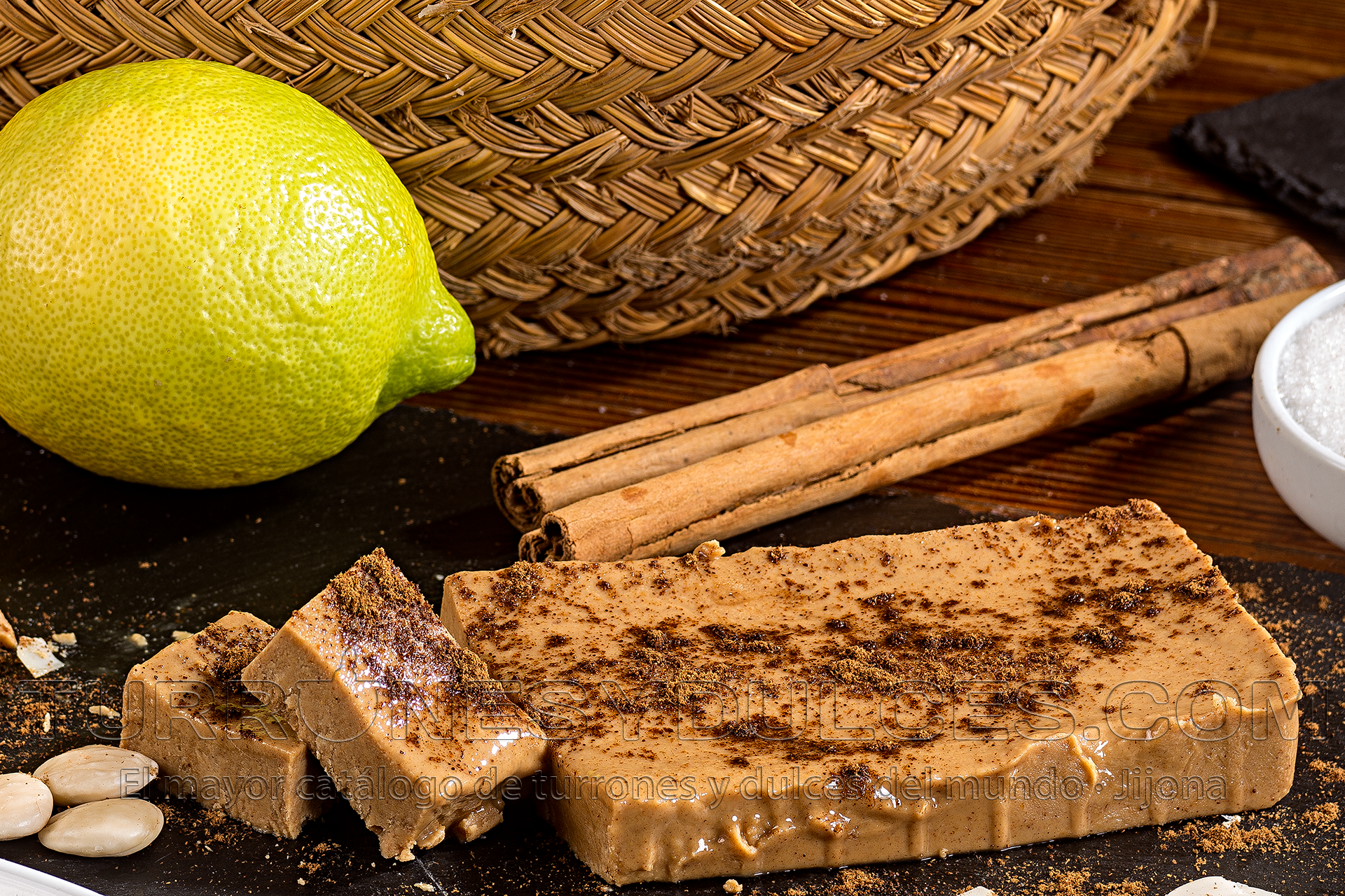 Turrones Fabián - Wholesale Noga - Artisan Stone Nougat geschikt voor veganisten in tabletten van 300 g4