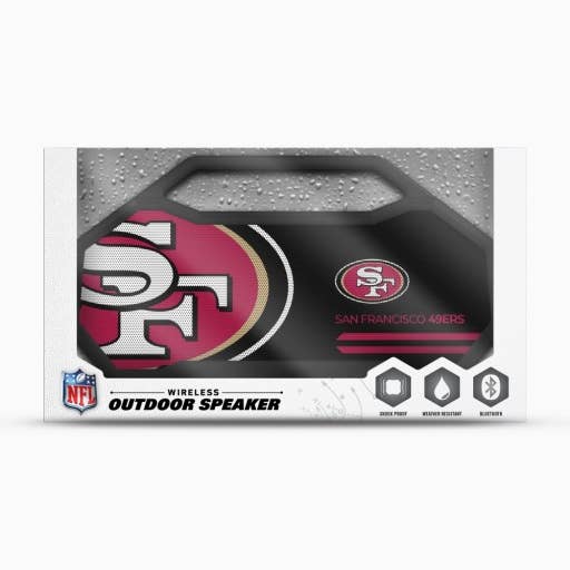 Prime Brands Group - Wholesale Speakers - NFL San Francisco 49ers XL Bluetooth Speaker