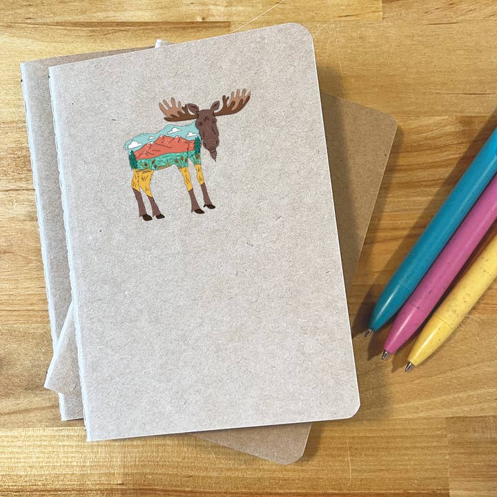 Moose Lake Mini Journal for wholesale by KTF Design Co.
