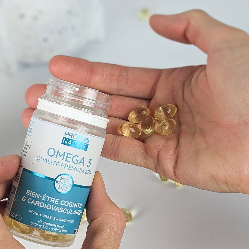 Propos'Nature - Vente Supplément oral/vitamine - Oméga-3 - Qualité Premium EPAX -  60 capsules3