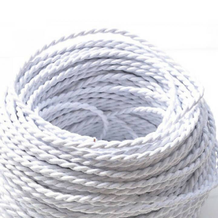 Ledsone - Wholesale Craft supplies - 5 Meter 3 Core Braided Twisted Fabric Cable Lighting14