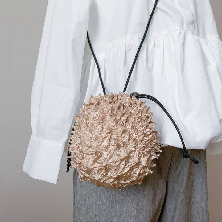 Japanese Shibori Bag Adjustable Shoulder Strap handmade for wholesale by House of Shokunin