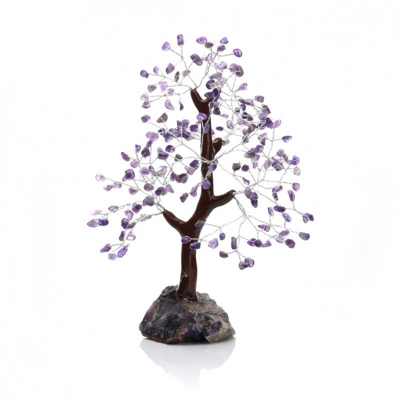UniArt - Wholesale Ornament - 200-chip tree with natural stone base7