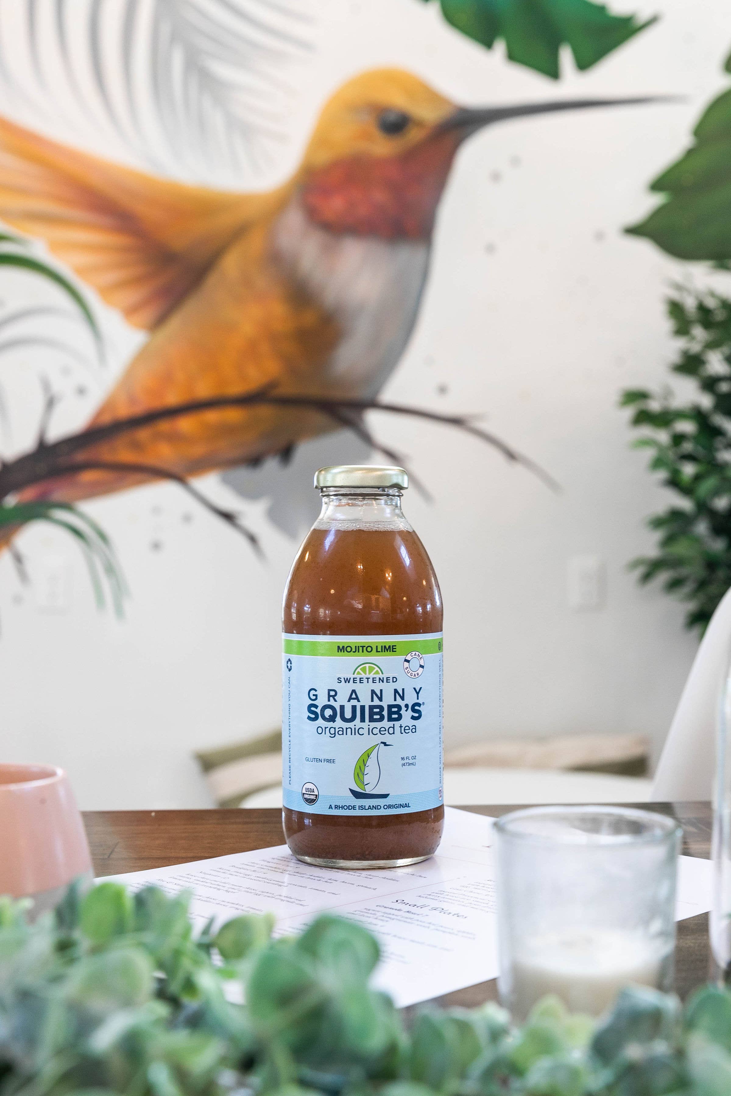 Granny Squibb's Organic Iced Tea - Wholesale Iced Tea - Iced Tea - Mojito-Lime Sweetened Organic 3