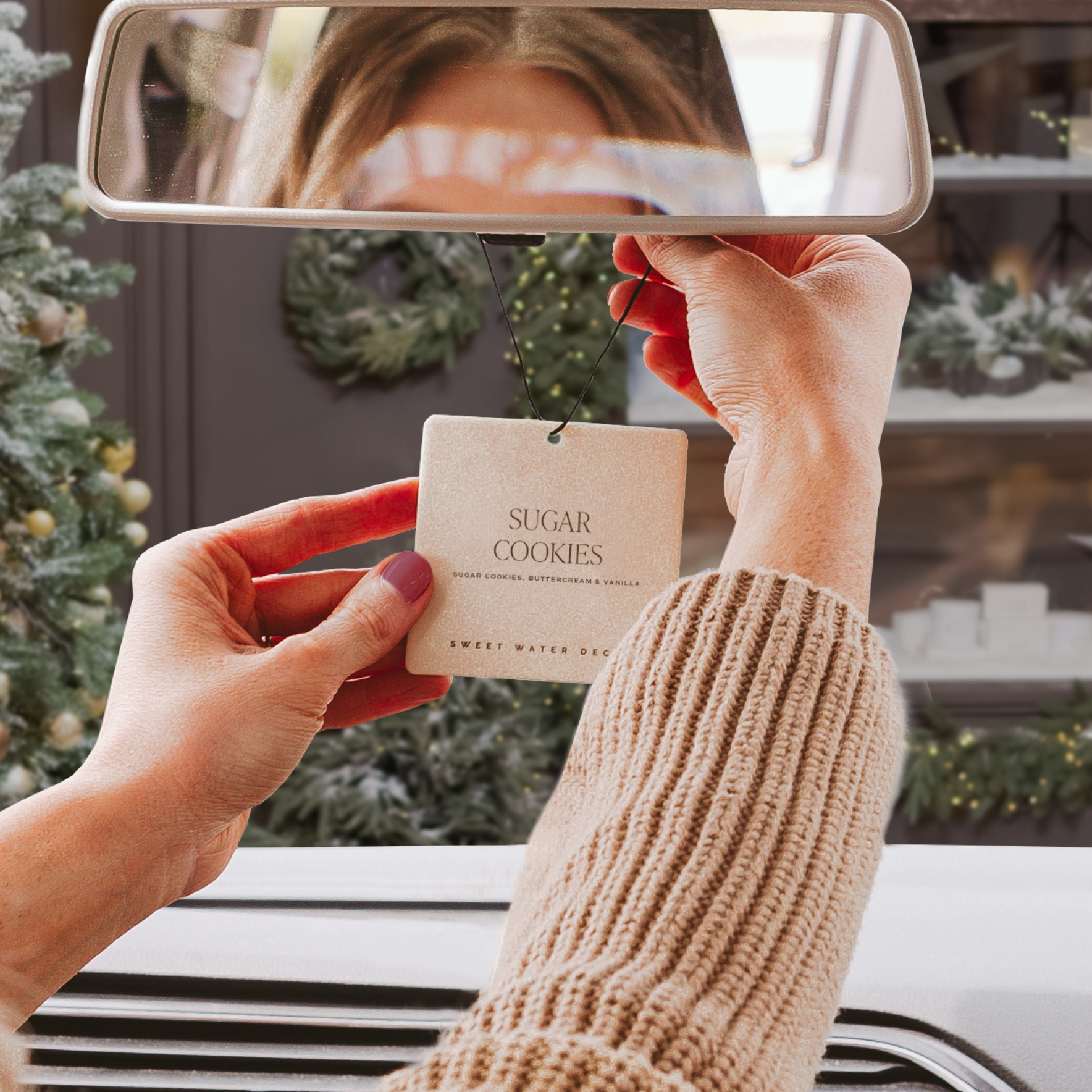 Sweet Water Decor - Wholesale Air Freshener - Sugar Cookies Hanging Air Freshener - Home Decor3