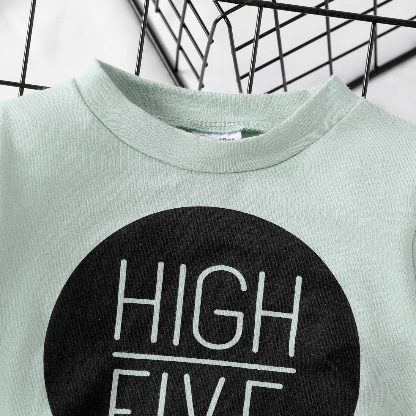 PatPat – Engroshandel Top- og buksesæt – til baby – 2stk Baby Langærmet Bomuld Unisex Tøjsæt10