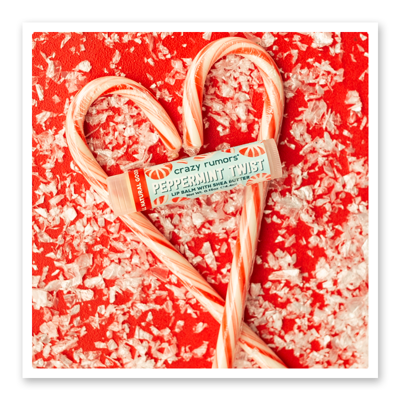 Crazy Rumors UK – wholesale Lip Balm – Peppermint Twist Lip Balm - Seasonal2