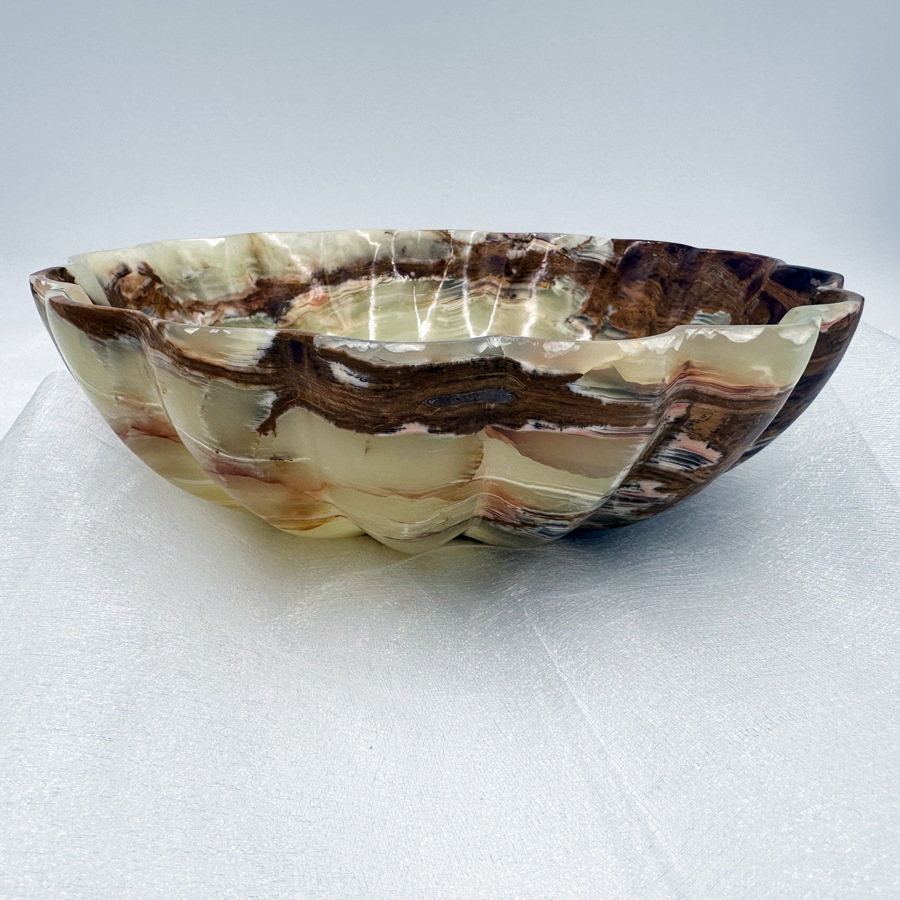 Page Imports - Wholesale Decorative Plate/Dish/Bowl - Hand-carved Bowl in Marble and Onyx15