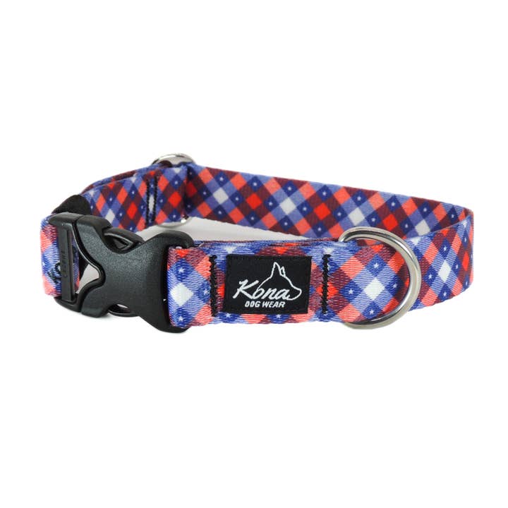 America Buckle Collar for wholesale by Kona Dog Wear