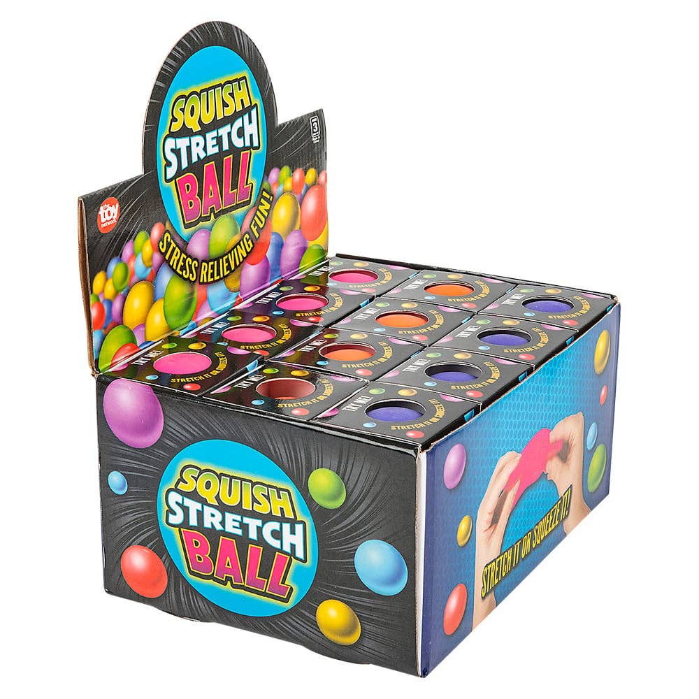 La Luna Bella - Toys - Wholesale Squishy Toy - Kids & Baby - 2.5" SQUISH GUMMI BALL Toys - Sold in Touch Box - LLB Toys1