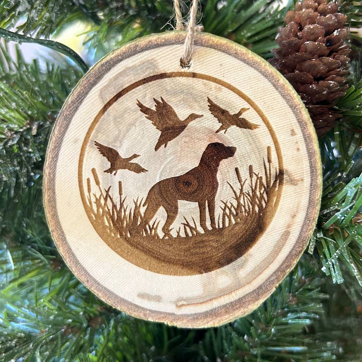 Hunting Dog Ornament, Bird Dog Christmas, Dog Lover Gift for wholesale by Parks Art Collection