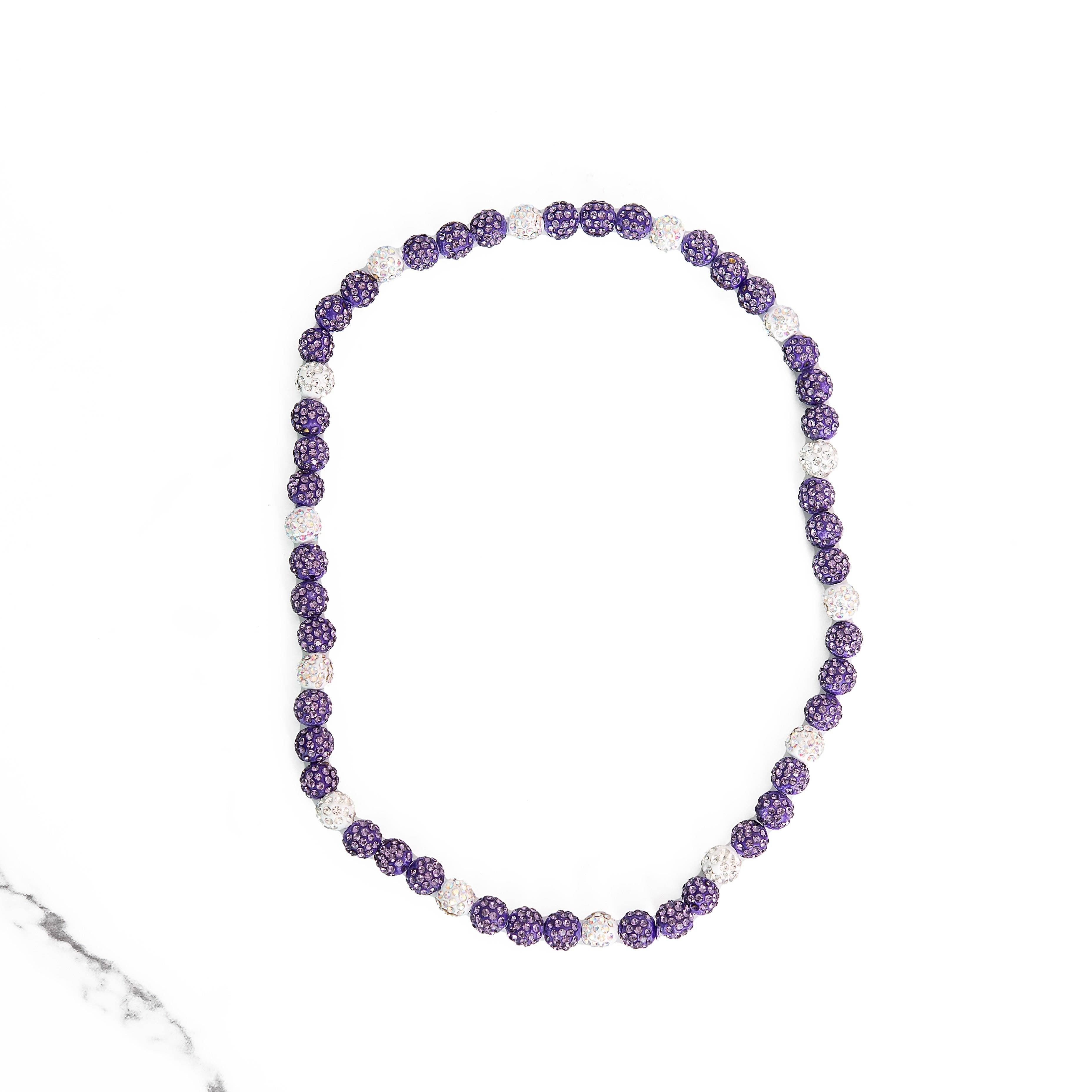 Golden Thread – wholesale Pärlband/Pärlhalsband – Bling Baseball Halsband14