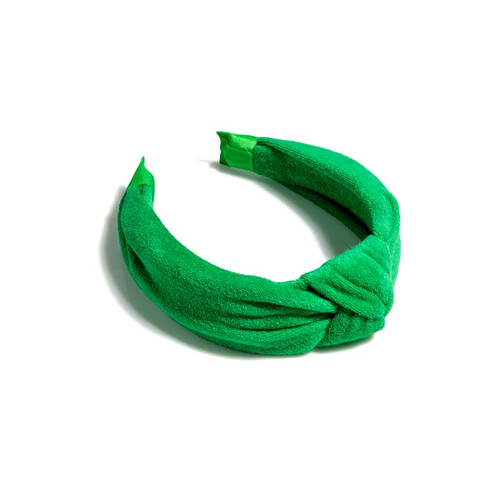 Shiraleah - Wholesale Fashion Headband - Women's - TERRY KNOTTED HEADBAND, WHITE