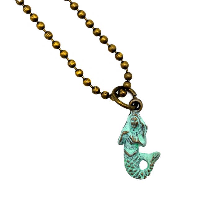 Gleeful Peacock - Wholesale Charm/Dangle Bracelet - Mermaid Siren Charm (available with Bracelet or Necklace)5