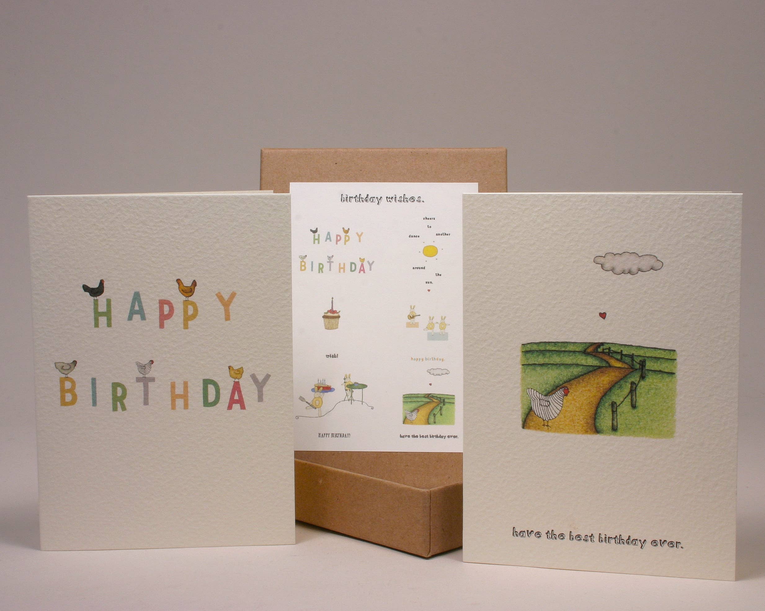 Beth Mueller - Vendita all'ingrosso Biglietti di auguri - Biglietti di Auguri di Compleanno in Scatola0