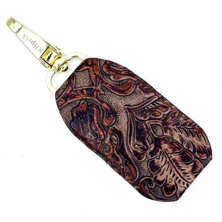 Klipstik - Cowboy Brown med en guld klip for engroshandel hos Manebangle