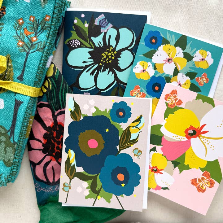 Elizabeth Grubaugh - Wholesale Stationery/Notecard Set - Blossom Mixed Set Notecards4