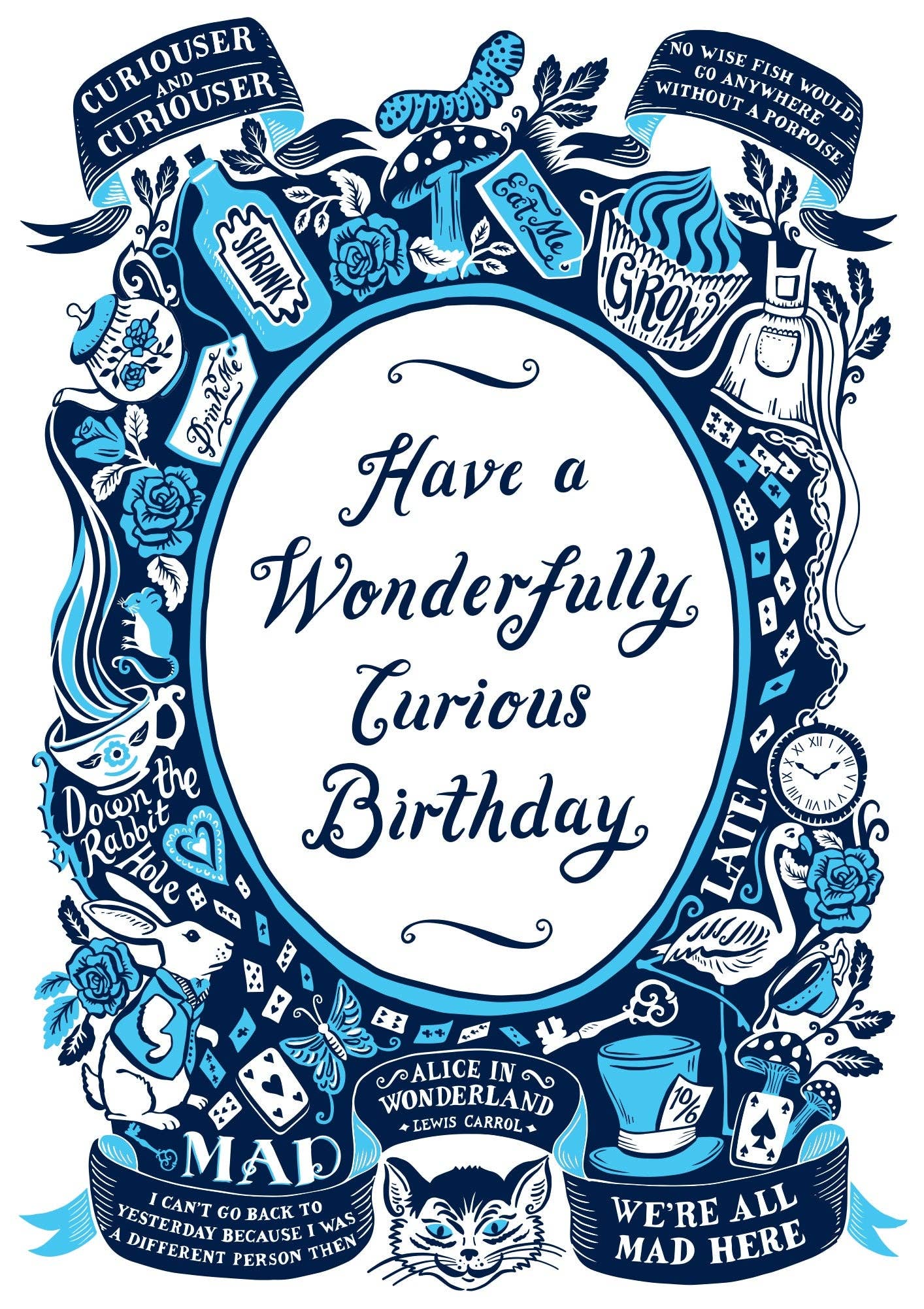 Cath Tate Cards - Vendita all'ingrosso Biglietti di auguri - ALICE NEL PAESE DELLE MERAVIGLIE1