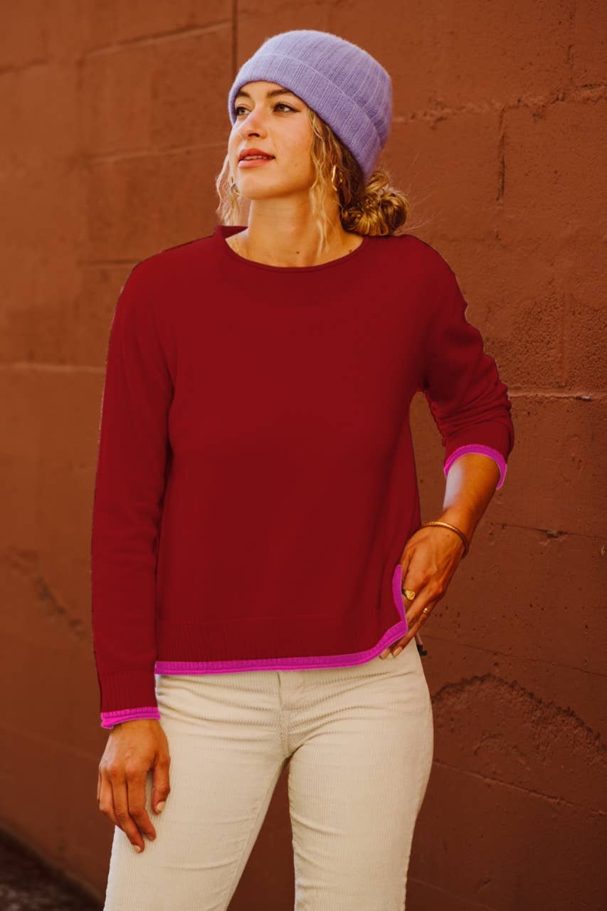 Joyride Supply - Wholesale Knit Sweater - Women's - 100% Cashmere No.15 Jayne Crewneck2