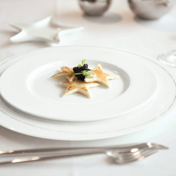 ASA Selection - Wholesale Dinner Plate - À TABLE Fine Bone China Plates Round w/ Rim *2-3MO Lead Time7