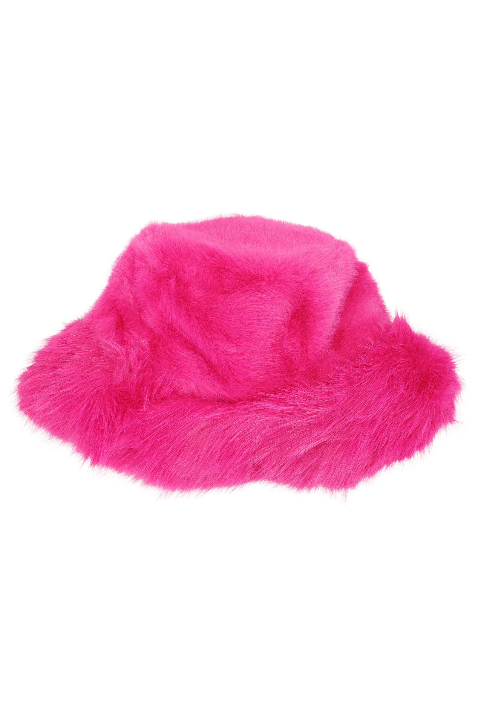 SURTIDO Sombrero de pescador de piel sintética Shaggy Fluffy de gran tamaño de venta al por mayor en Faire12