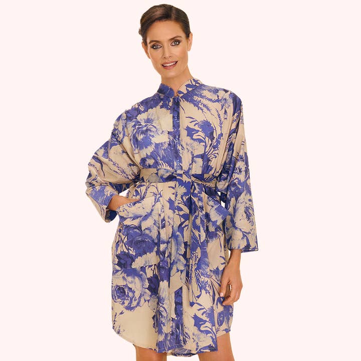 Oversized Shirt Dress - China Blue Blooms for wholesale by Powder Design inc - US