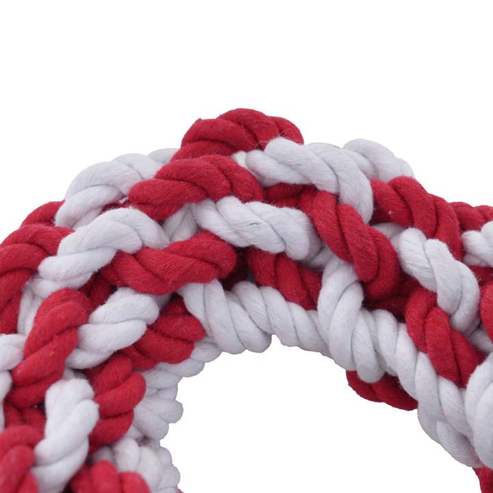 Original Territory - Wholesale Pet Rope Toy - Dog - Candy Cane Braided Rope Dog Toy2