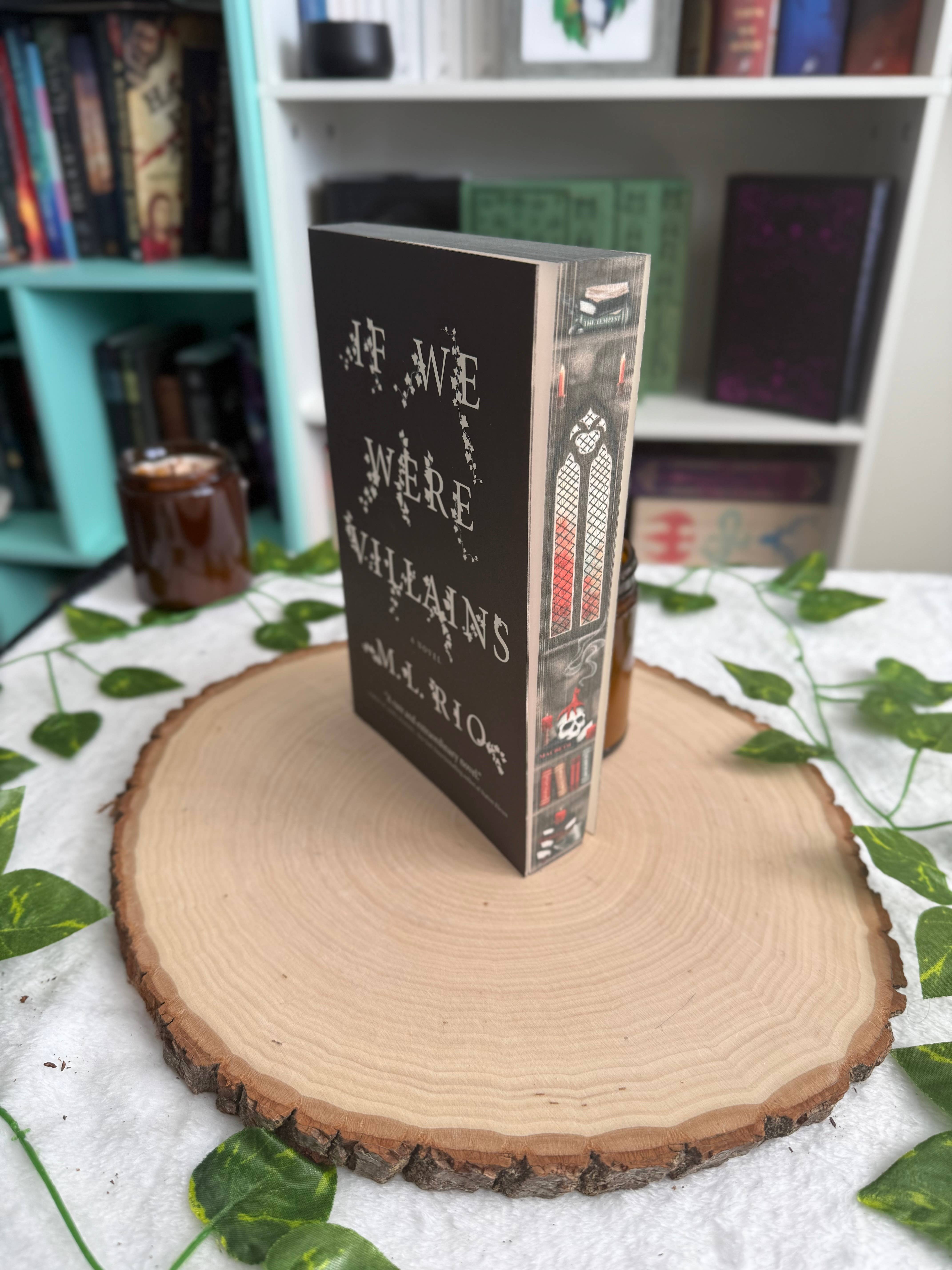 Custom Sprayed Edges - Wholesale Thriller & Suspense - If We Were Villains Sprayed Edge Edition