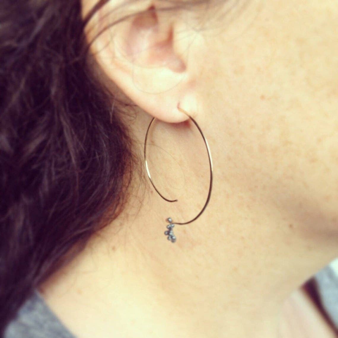 YedOmi Jewelry - Wholesale Hoop Earrings - Soft Hoops-Small1