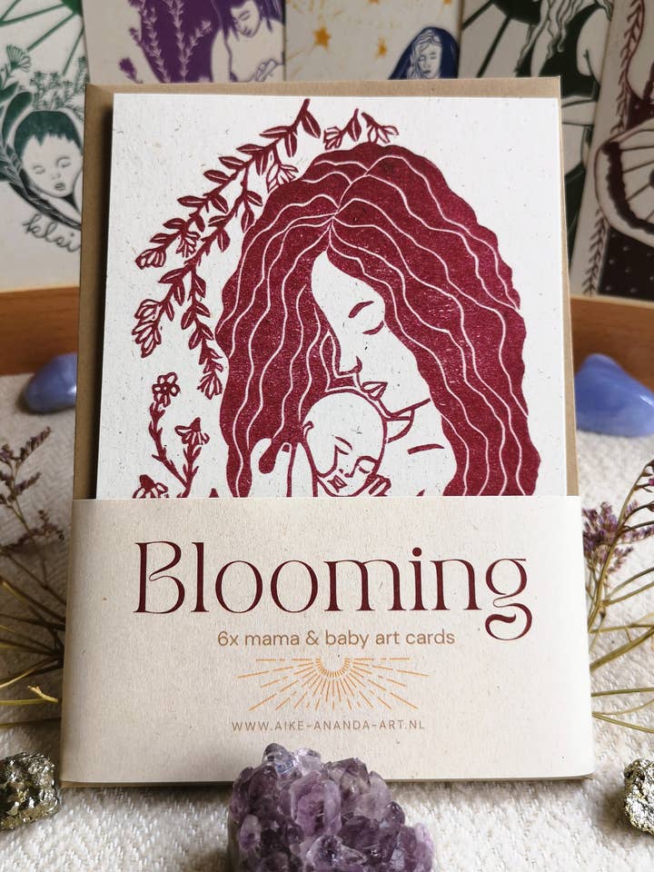 Bloeiend kaartpakket voor wholesale door Aike Ananda Art