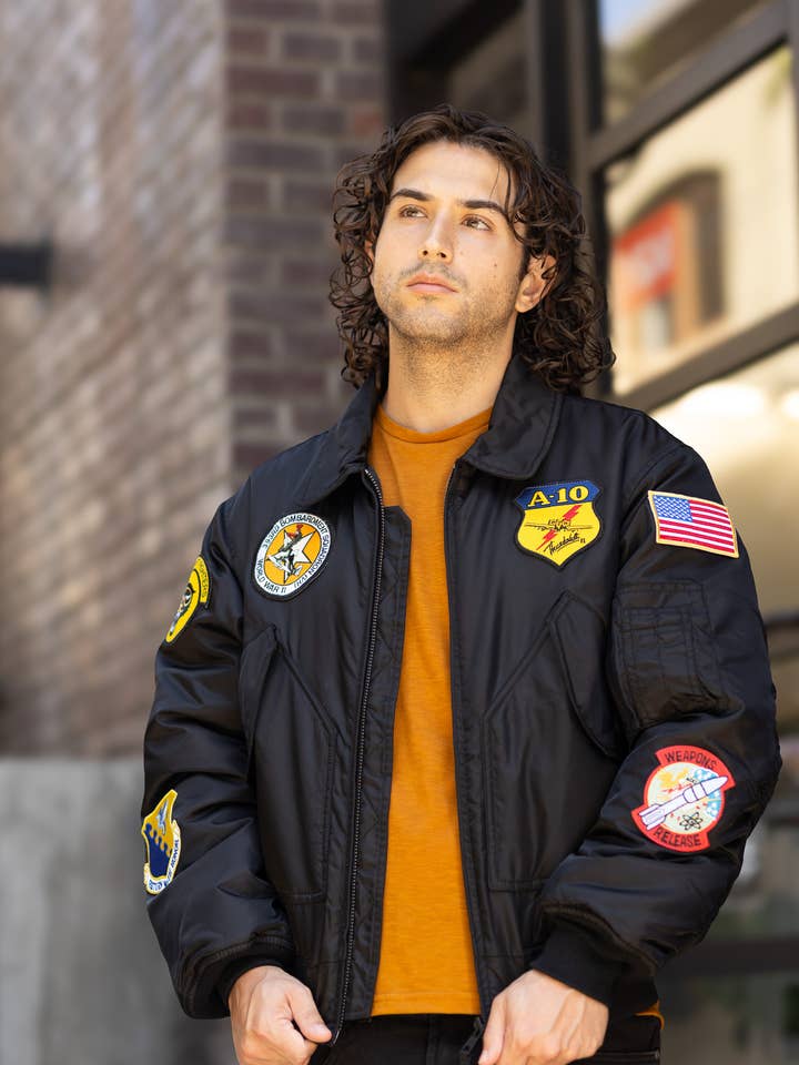 Up And Away – wholesale Bomber jacket – Men's – Adult CWU Squadron Bomber Flight Jacket