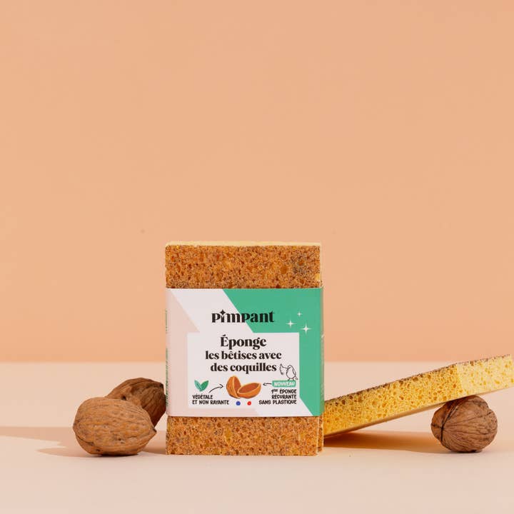 Éponge Grattante 100% recyclable - Lot de 2 pour la vente par PIMPANT