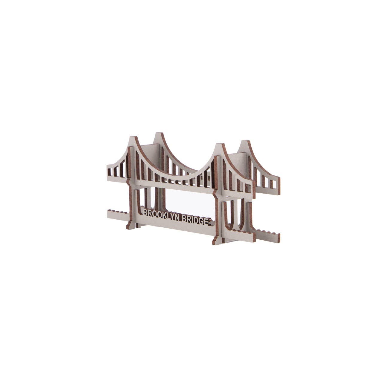 LITTLE AND WOOD - Wholesale DIY Craft Kit - Brooklyn Bridge Wooden Kitset (Medium), 3D Puzzle1