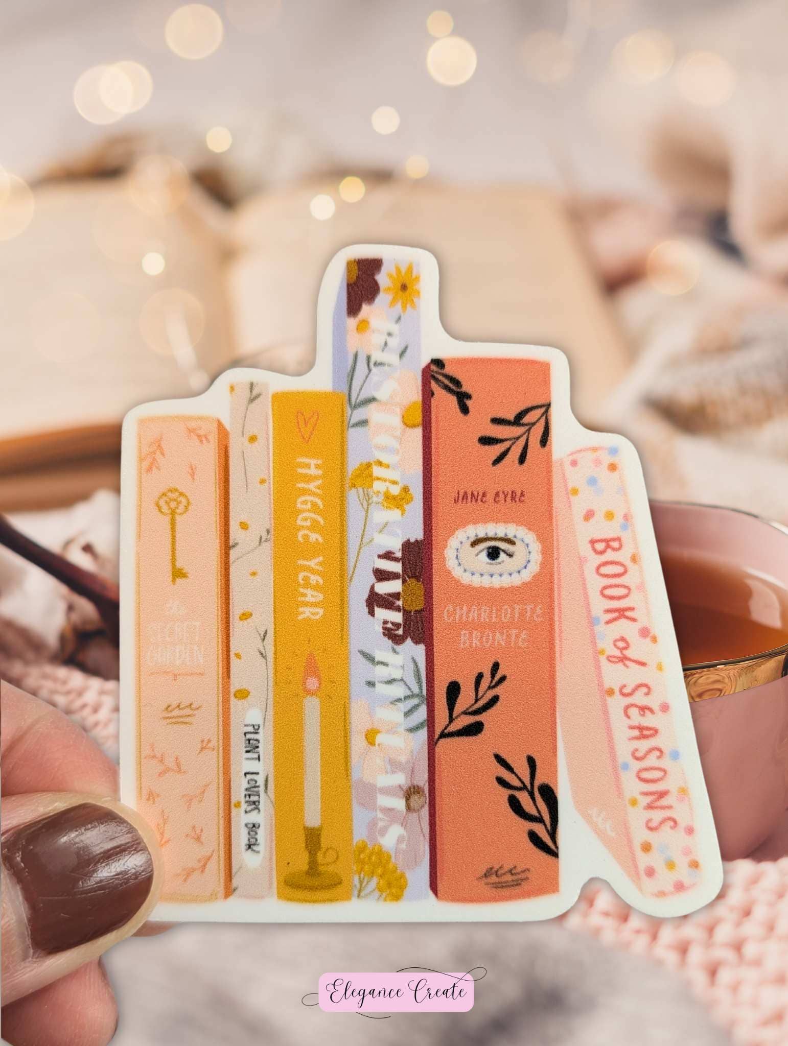 Elegance Create - Wholesale Sticker - Set of Classic Books Sticker5