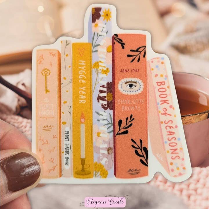 Elegance Create - Wholesale Sticker - Set of Classic Books Sticker5