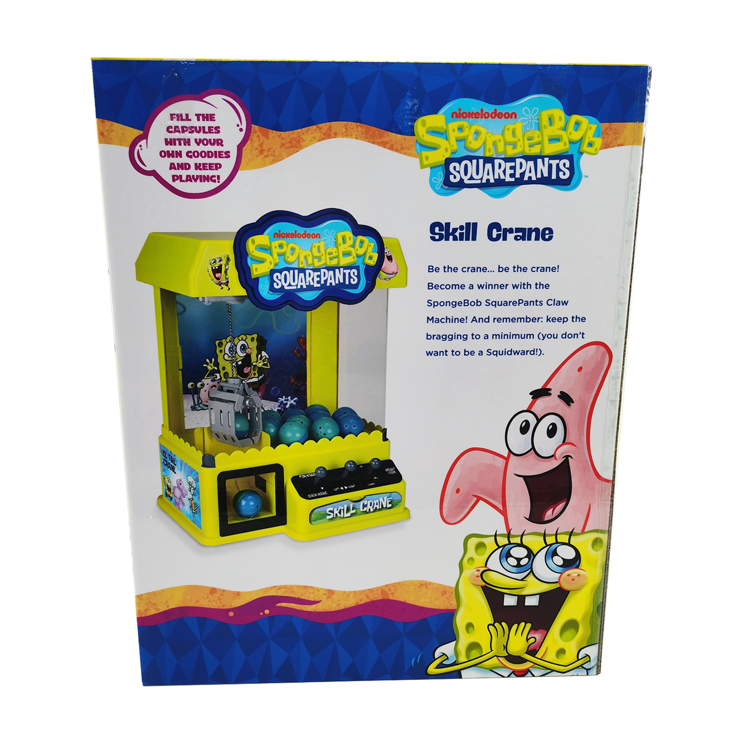 Well Played - Wholesale Classic Toy - Kids - SpongeBob SquarePants Skill Crane3