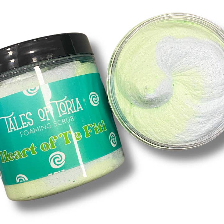 Heart of Te Fiti | Foaming Scrub for wholesale by Tales of Toria Ltd