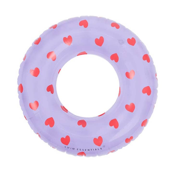 Swim Essentials | Sweet Hearts Lila Zwemband Ø 55 cm for wholesale by Swim Essentials