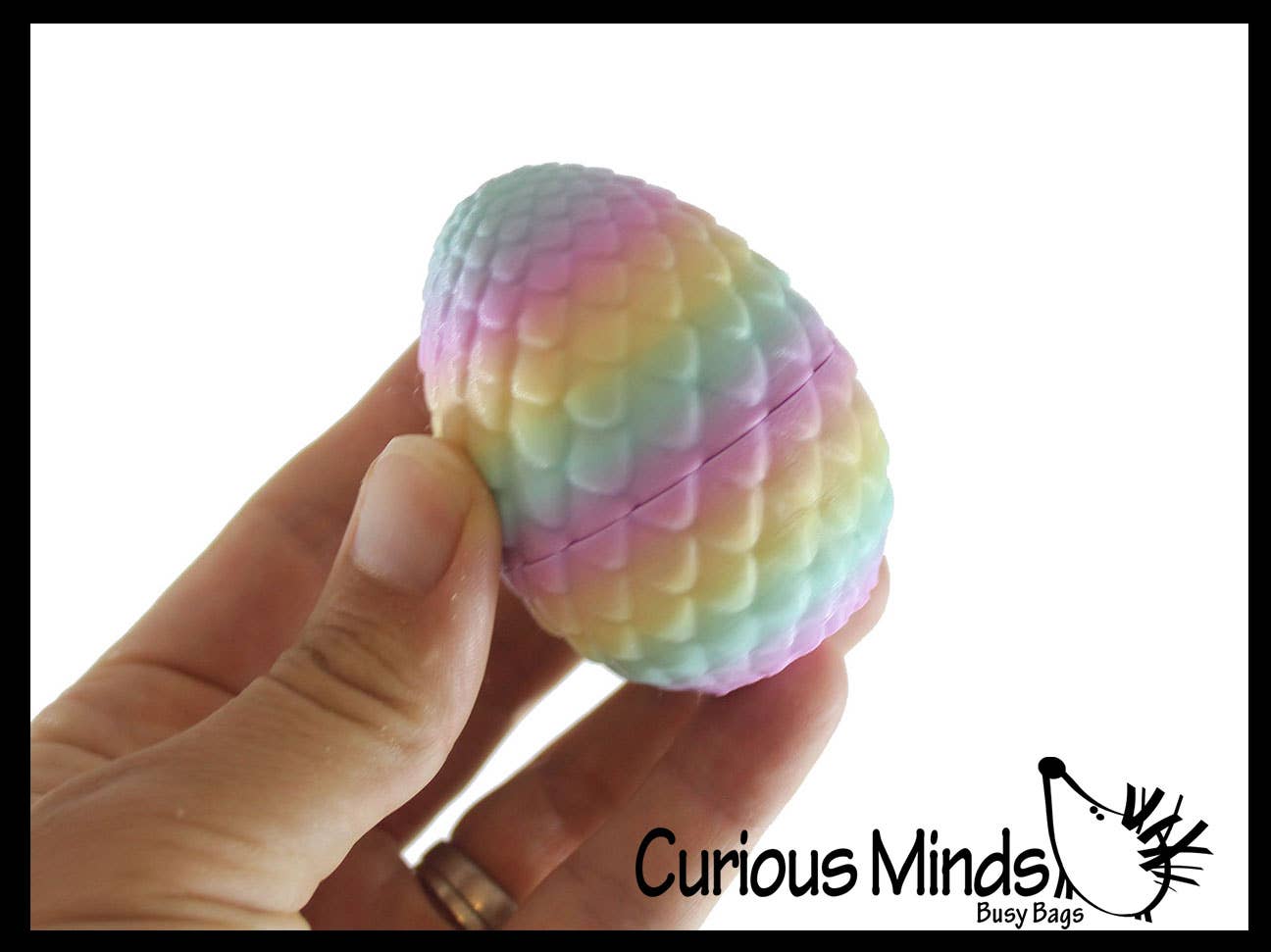 Curious Minds Toys - Wholesale Fidget Toy - Kids - 1 Mini 3D Printed Dragon in Egg Wiggle Articulated Jointed M5