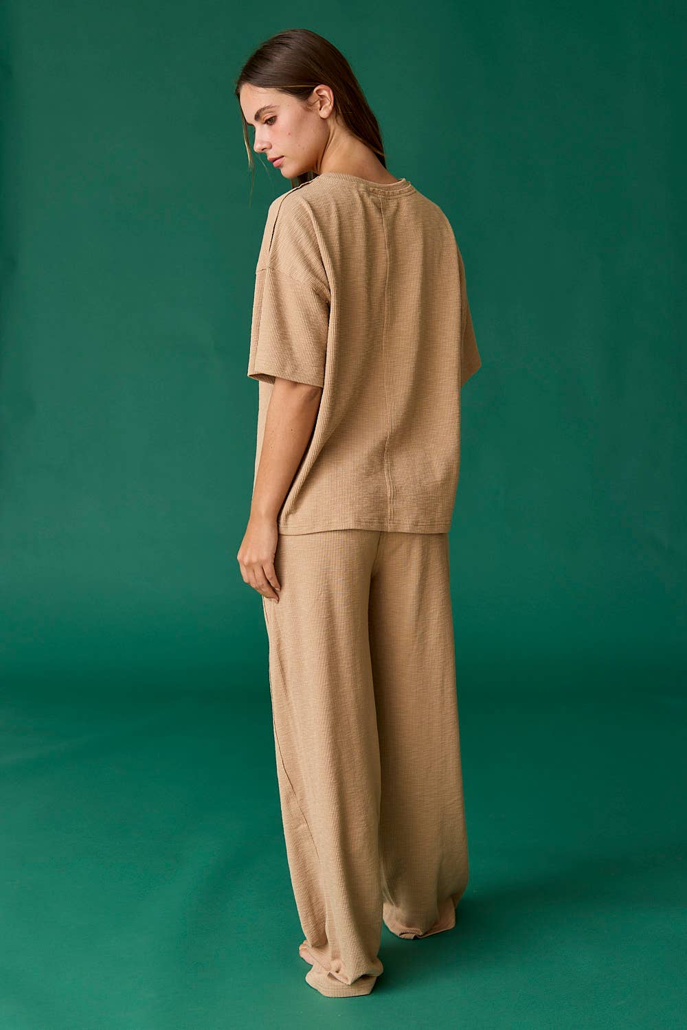 OLIVE PX18358 - Layla Loose Fit Top and Pants Set for wholesale on Faire2