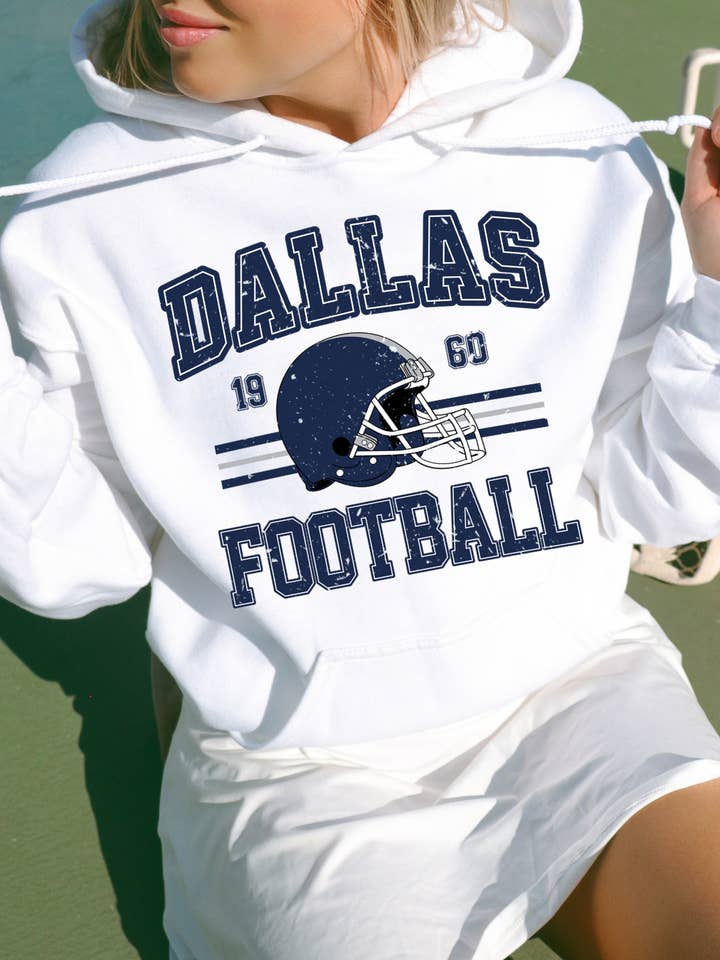 Sweat à capuche graphique adulte Dallas Cowboys Football NFL pour la vente par Uncommon Label