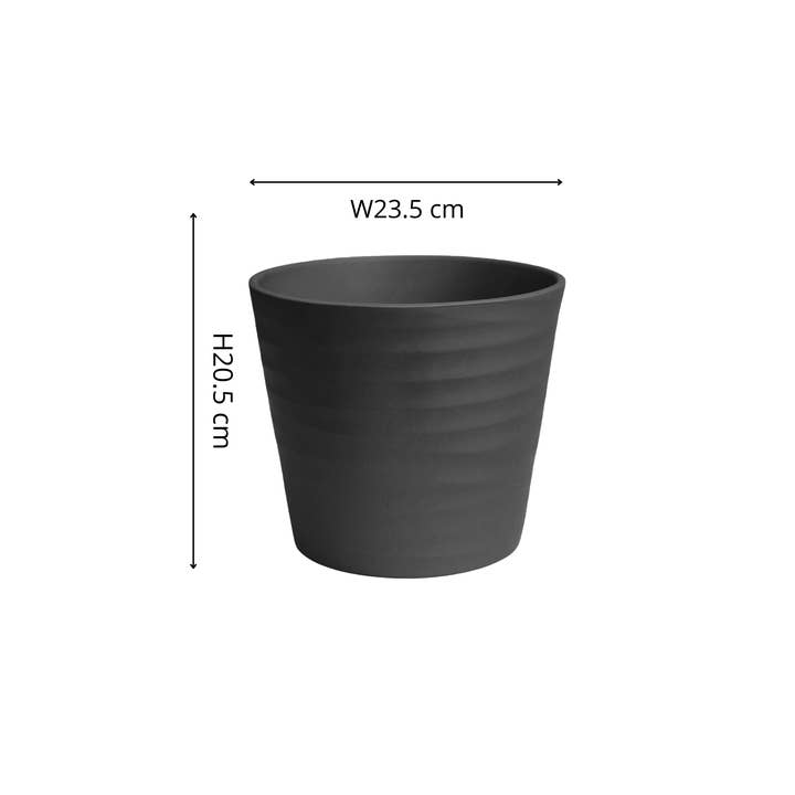 Ivyline – wholesale Indoor pot – Oslo Taper Planter H20.5cm D23.5cm8
