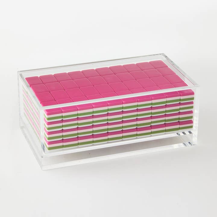 Oh My Mahjong - Wholesale Board Game - Mahjong Box- Clear lid2