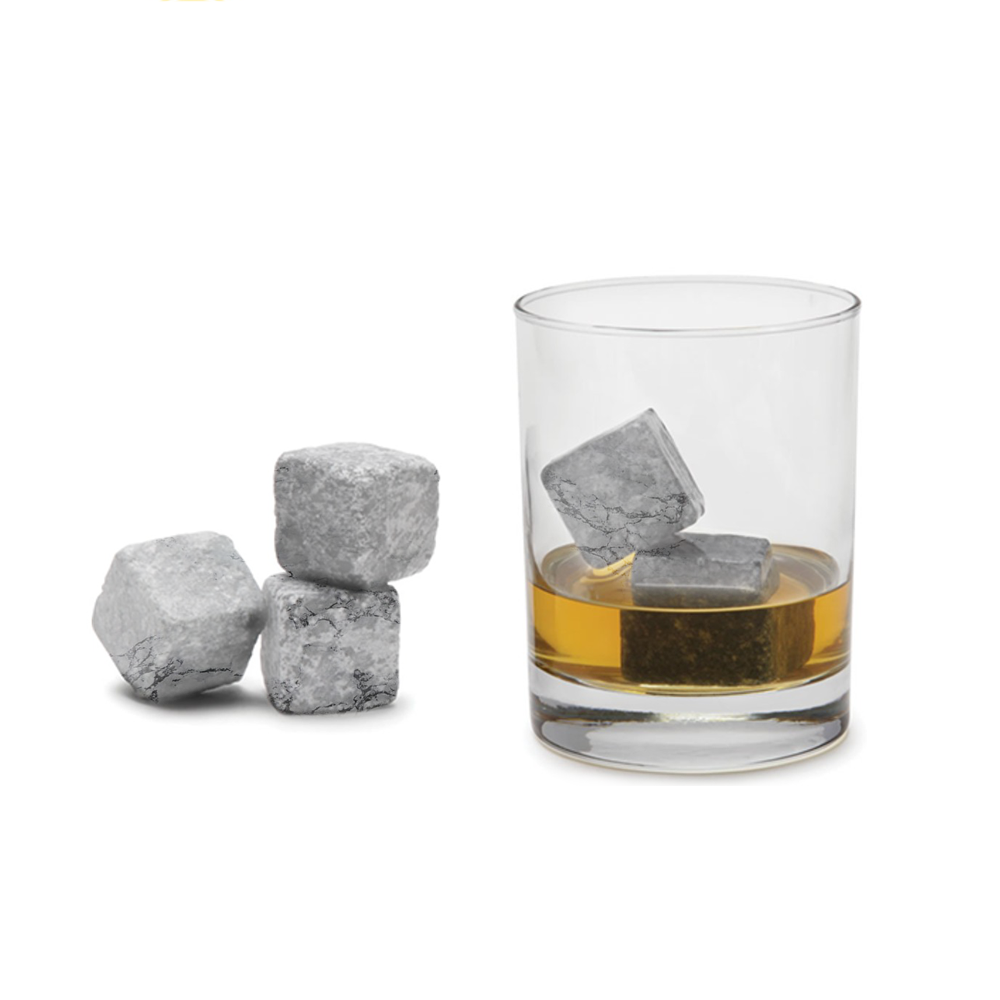 My Wholesale Warehouse - Venta al por mayor Cubitos para enfriar bebidas - Piedras enfriadoras de whisky de granito reutilizables13