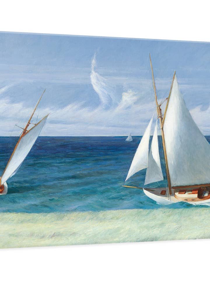 Edward Hopper: The Lee Shore Small Boxed Cards for wholesale by Pomegranate