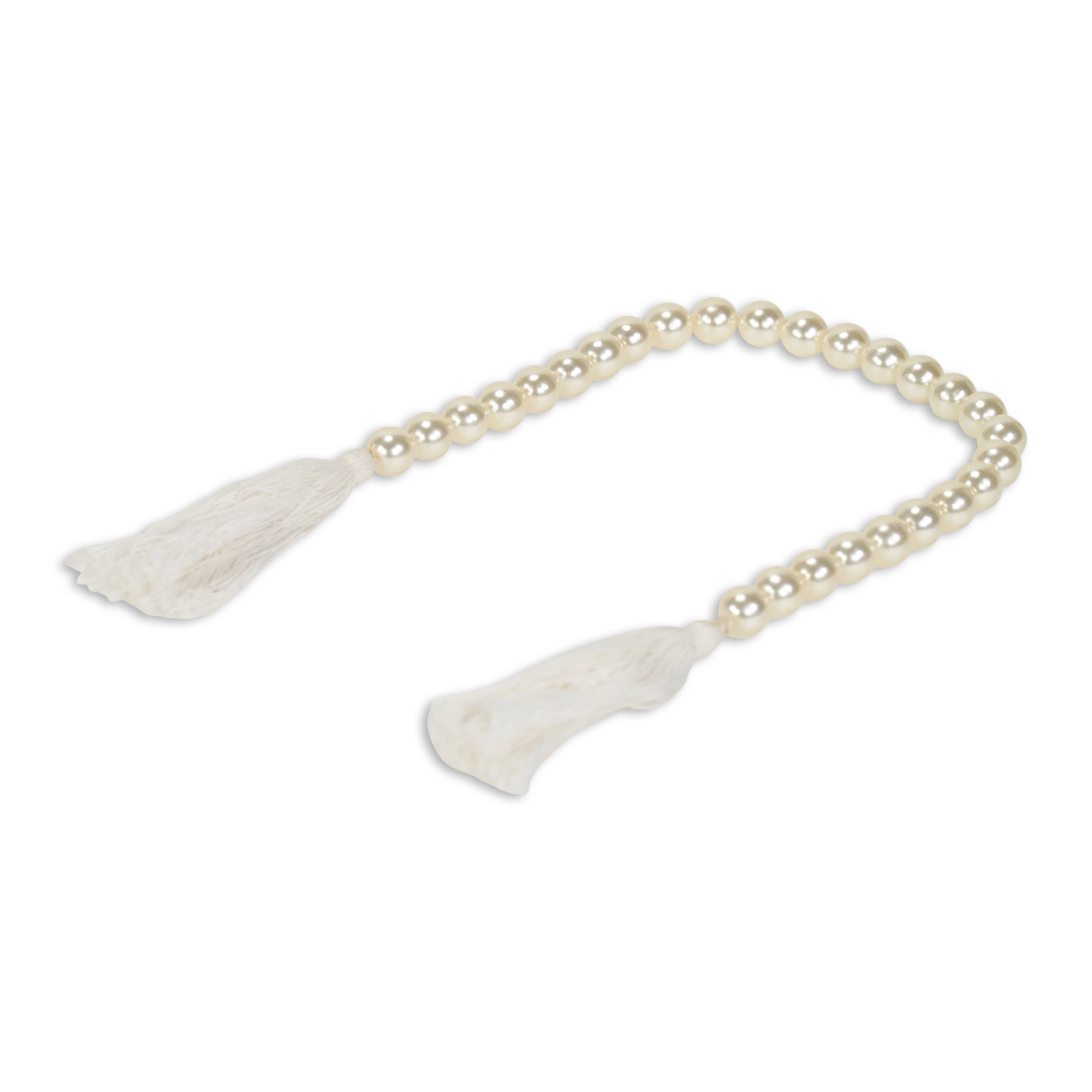 Cheungs Home Decor - Wholesale Decorative Tabletop Object - Solva Pearl Themed Decorative Beaded Garland3