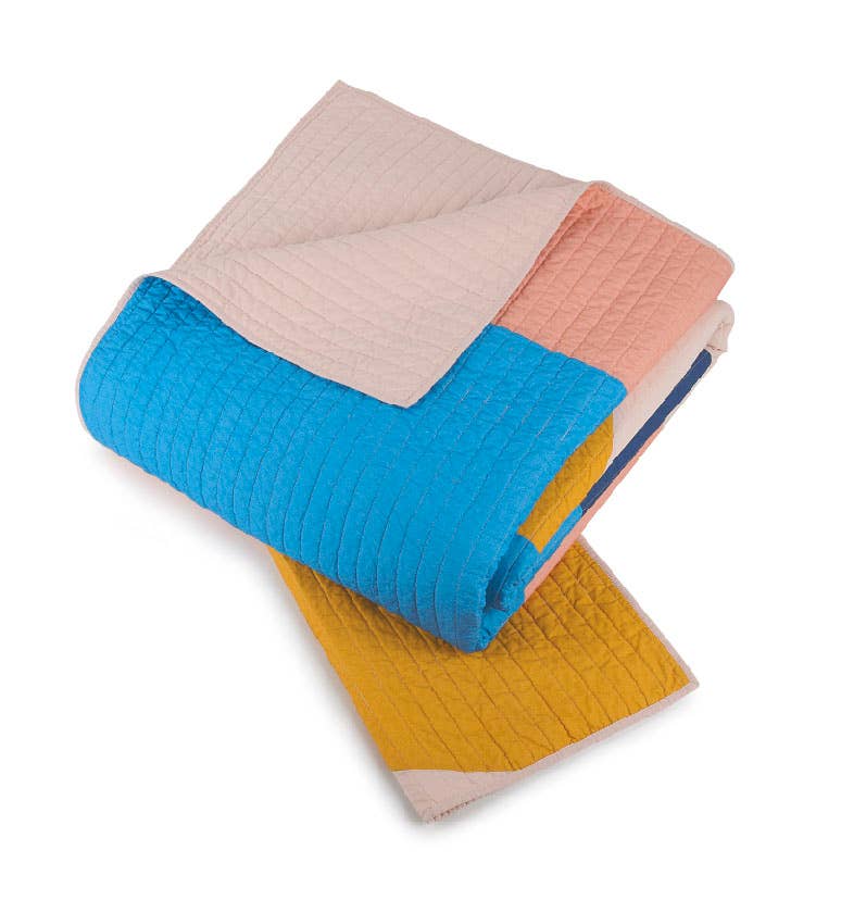 Peking Handicraft - Vente Parure de lit - Ensemble de courtepointe 3 pièces Modshapes - Esperluette7