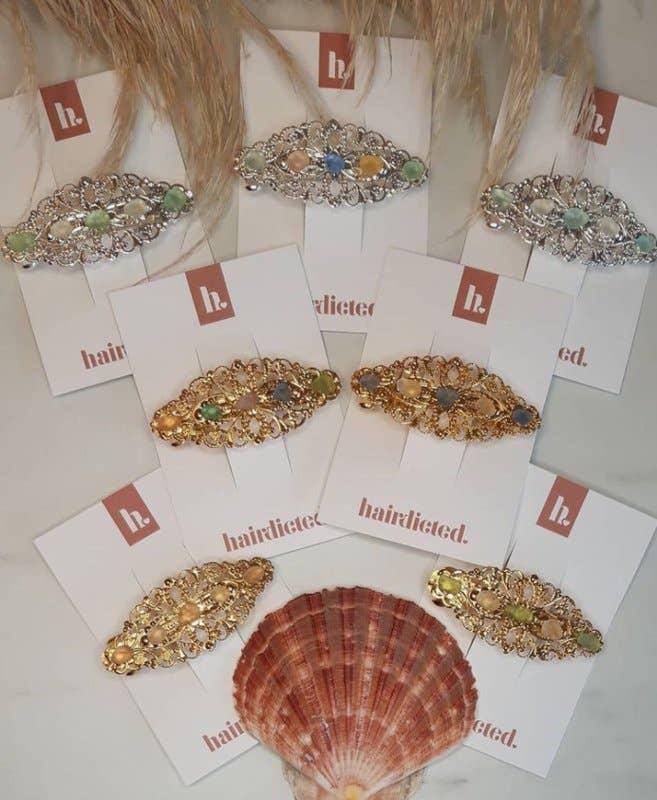 Hairdicted - Wholesale Hair Pin - Barette seaglass0